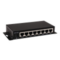 100-240V 8 port 10/100/1000mbps rj45 Ethernet Switch POE 8ch 12v 24v passive POE